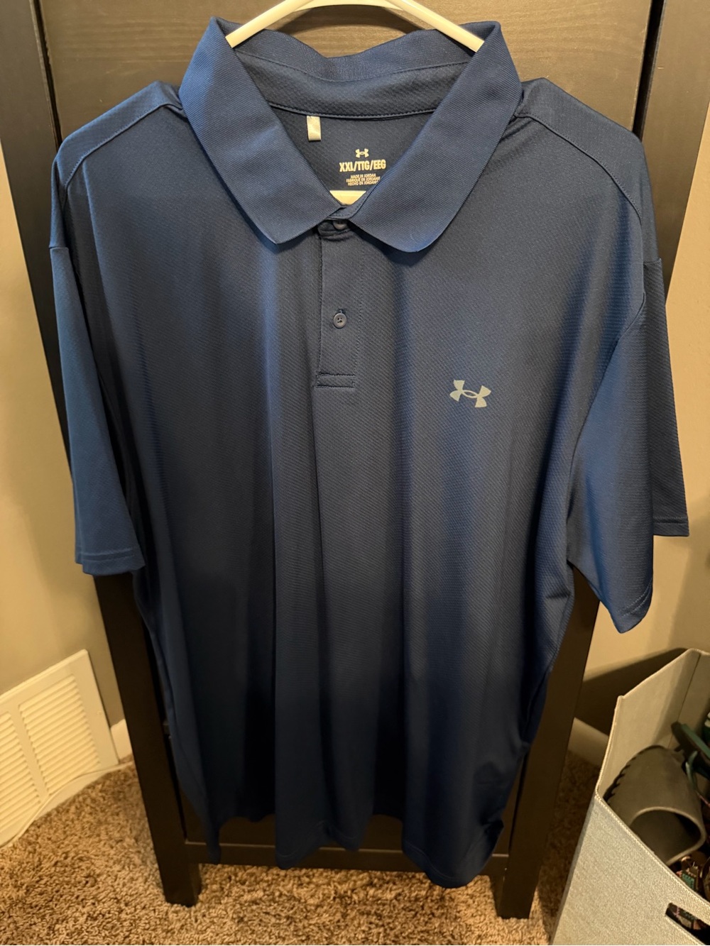 Under Armour Men's Blue Polo Shirt